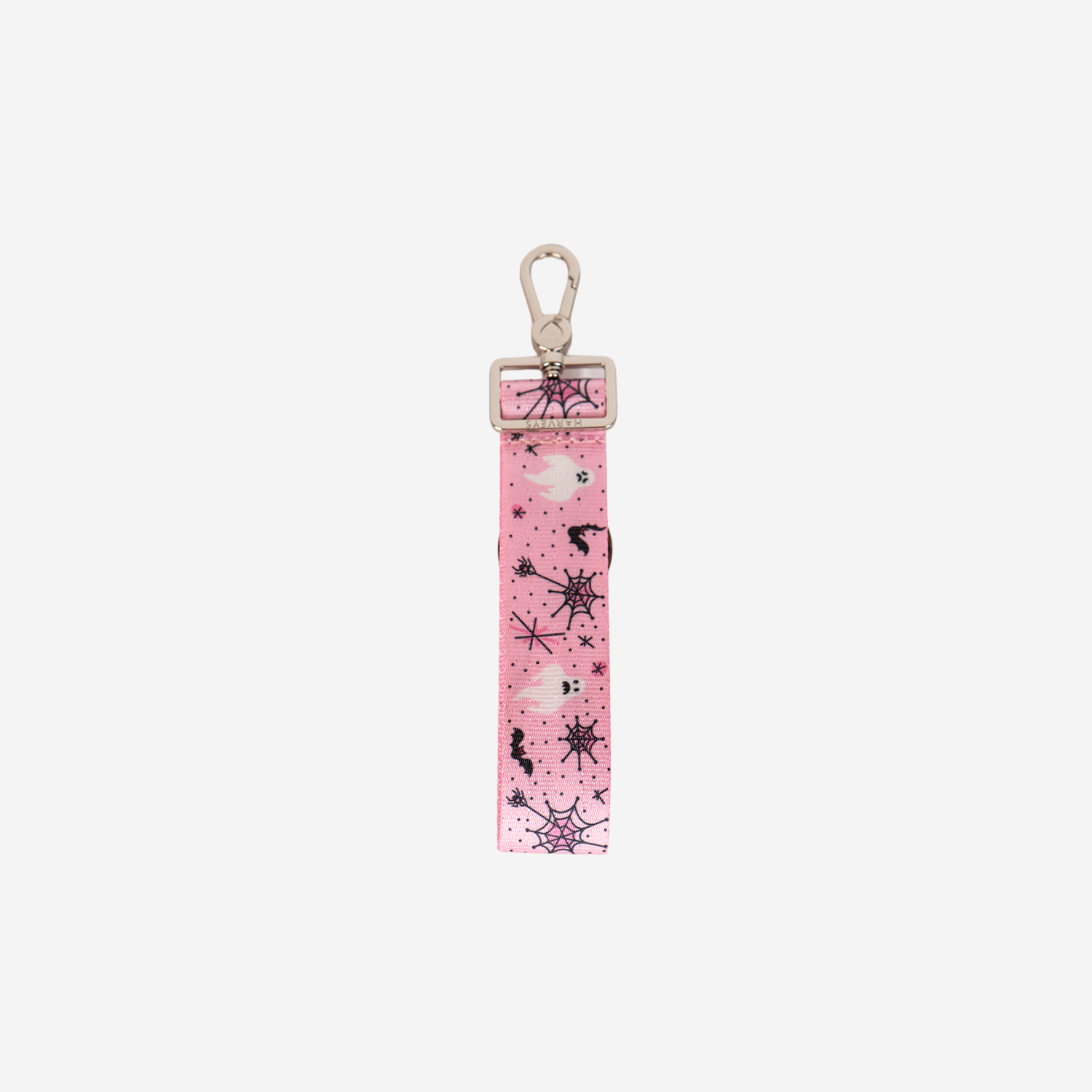 The back of a 4 Panel Keychain in Pink-A-Boo