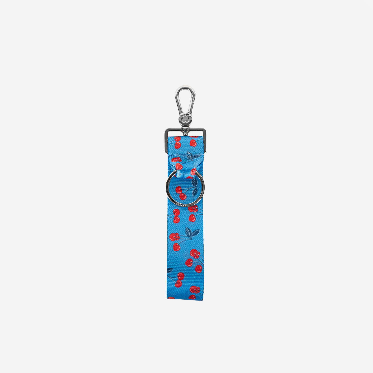The front of the American Cherry 4 Panel Keychain