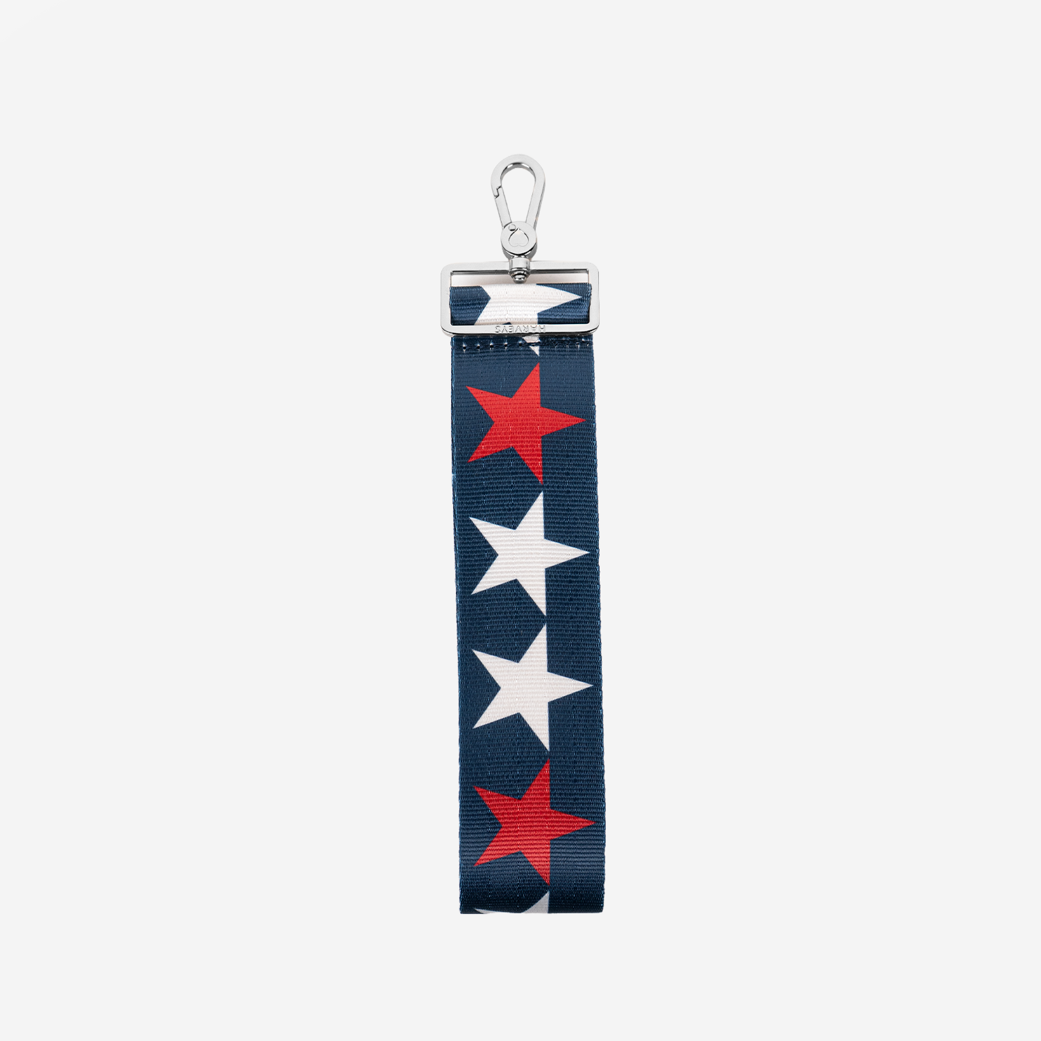 The back view of a RWB Stars 5 Panel Keychain