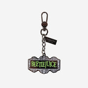 Foldover Crossbody Beetlejuice Neon Charm Detail