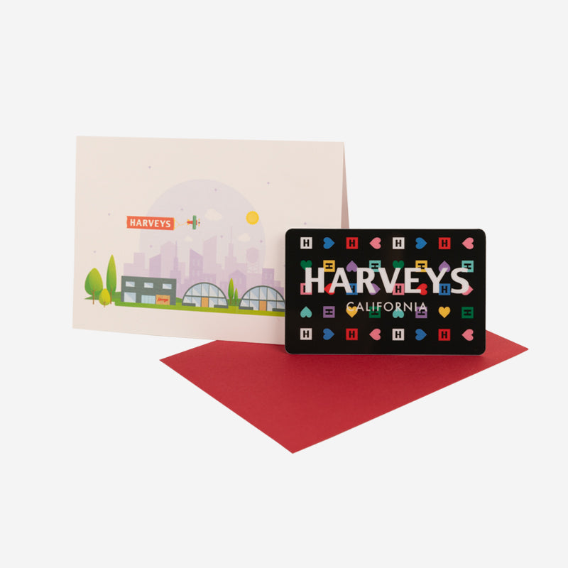 Harveys Monogram / Physical Gift Card (Card will be mailed)