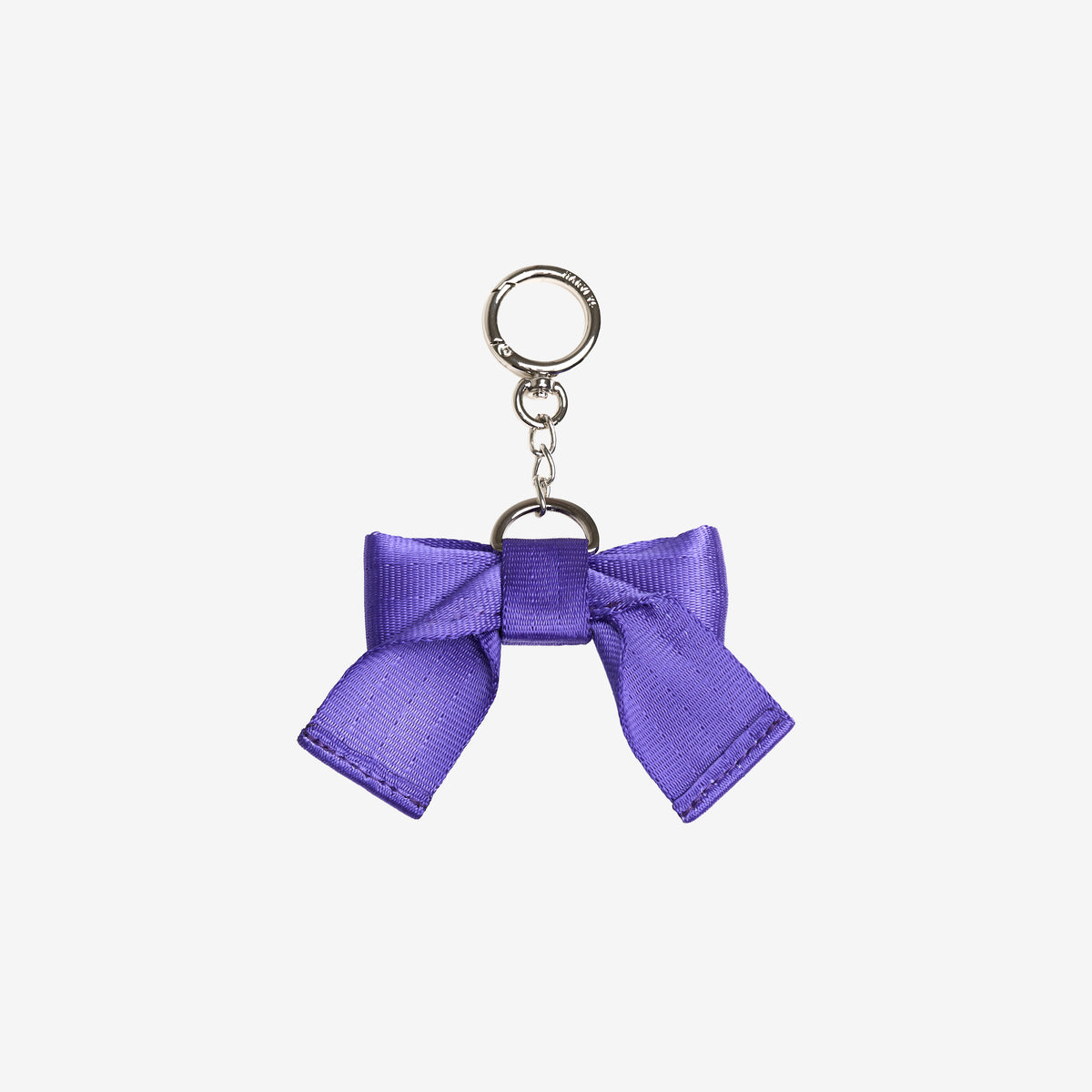 Front view of iris bow charm