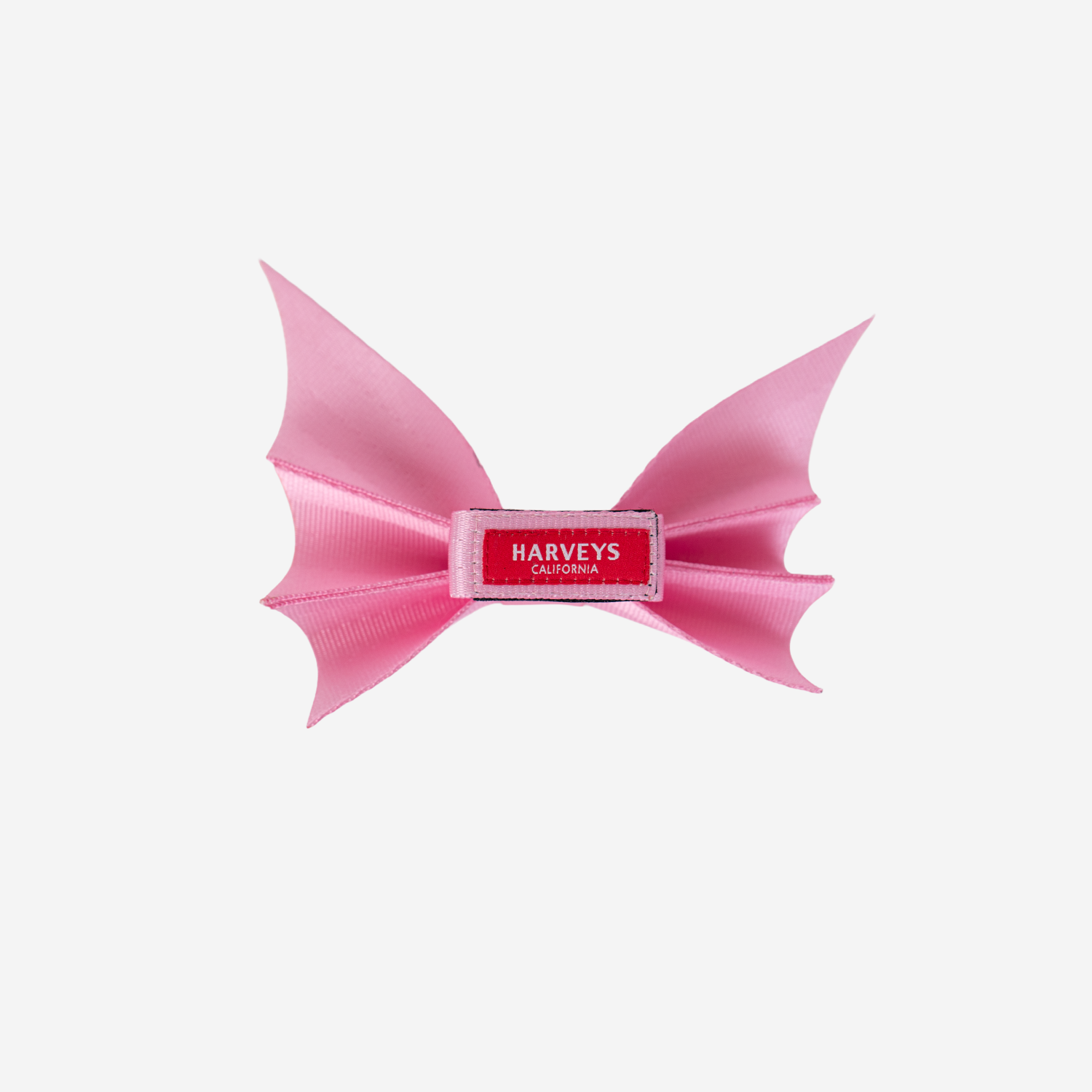 Back view of a Bat Bow in Petal Pink