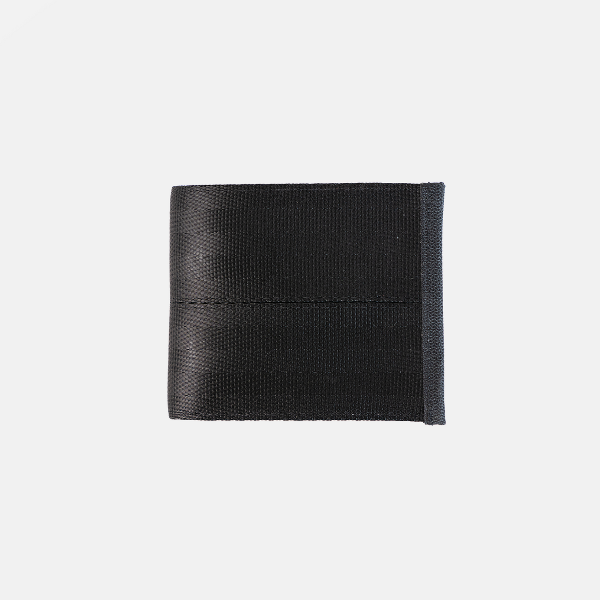 Black Billfold on a light gray background