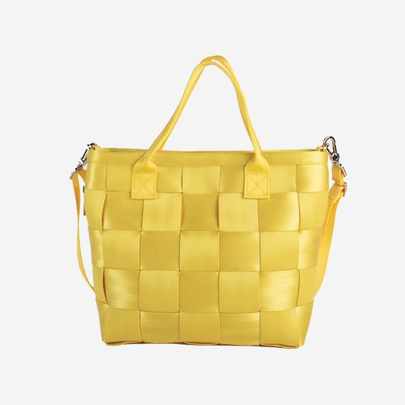 ◆Discovery EXPEDITION◆ Mesh Mini Tote Crossbody Bag YELLOW Mesh Tote with Pouch by TRVL - Sadie's Stitchery