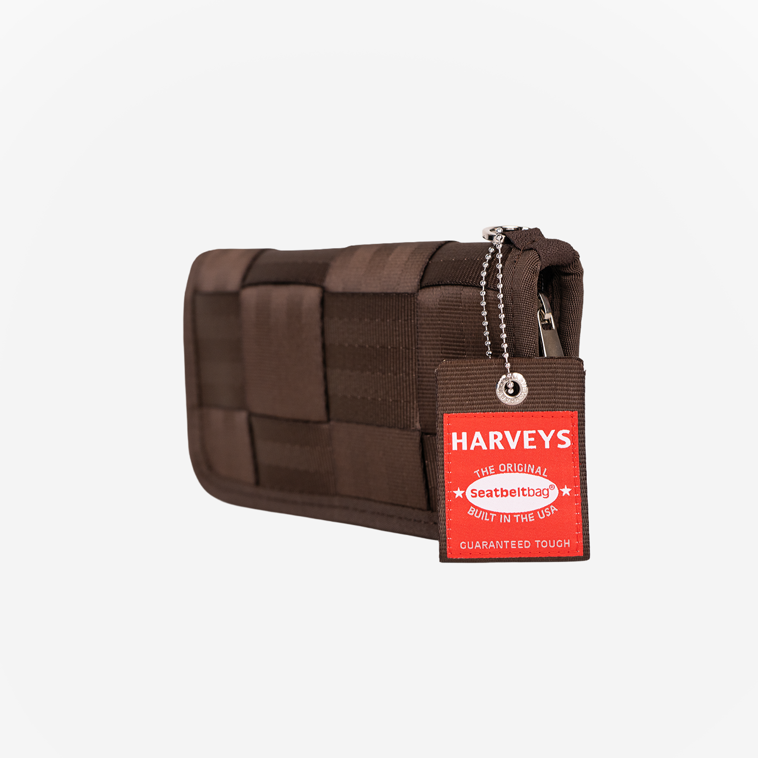 The side view of a Classic Wallet in Espresso