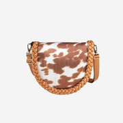 Front view of a Sophia Saddle Bag in Cowgirl