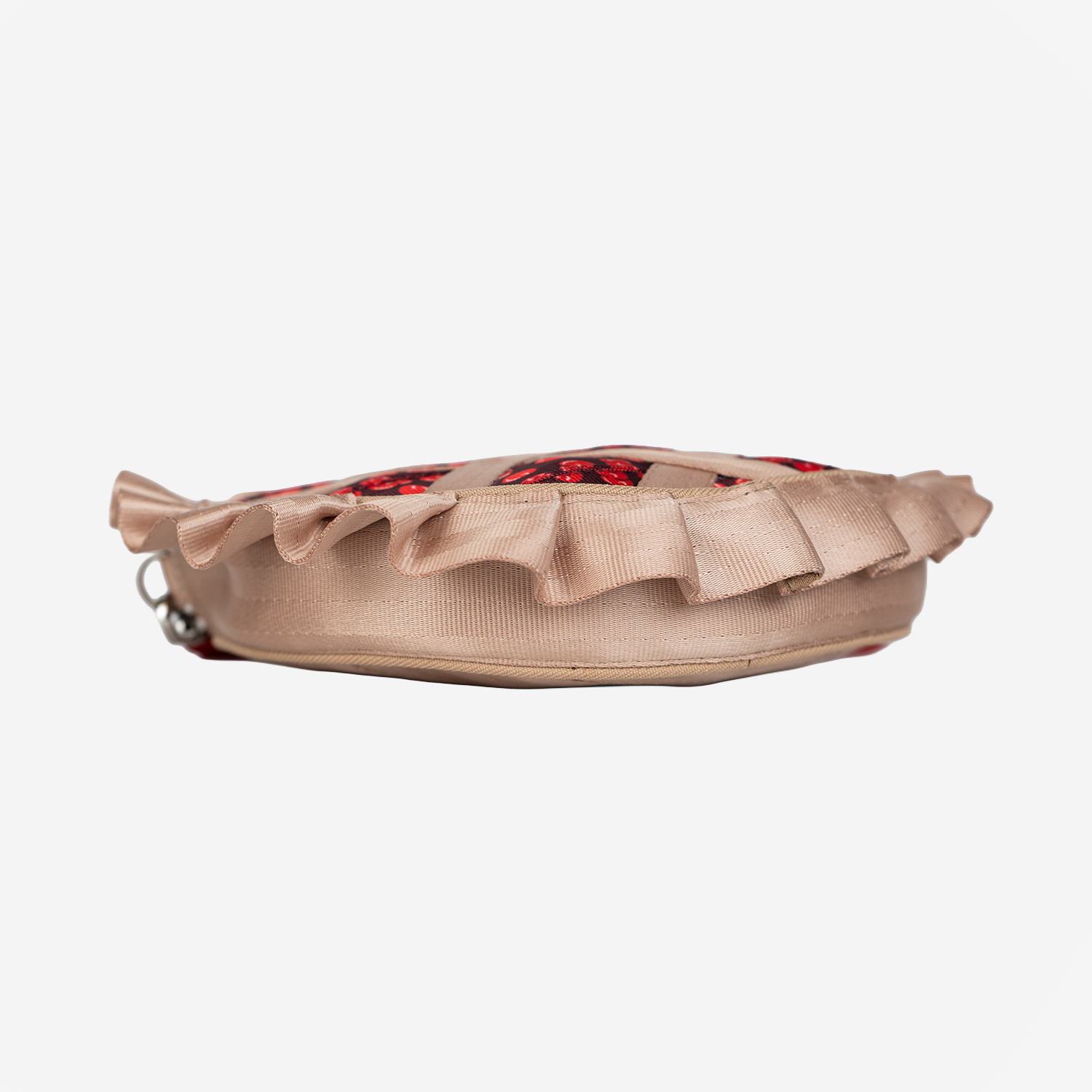 The bottom of the Crossbody Cherry Pie