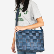 Shoulder view of an Executive Messenger in Denim Model