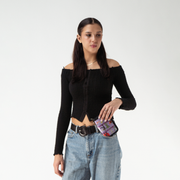 Fun Size Wallet in Modster Mash on a Model