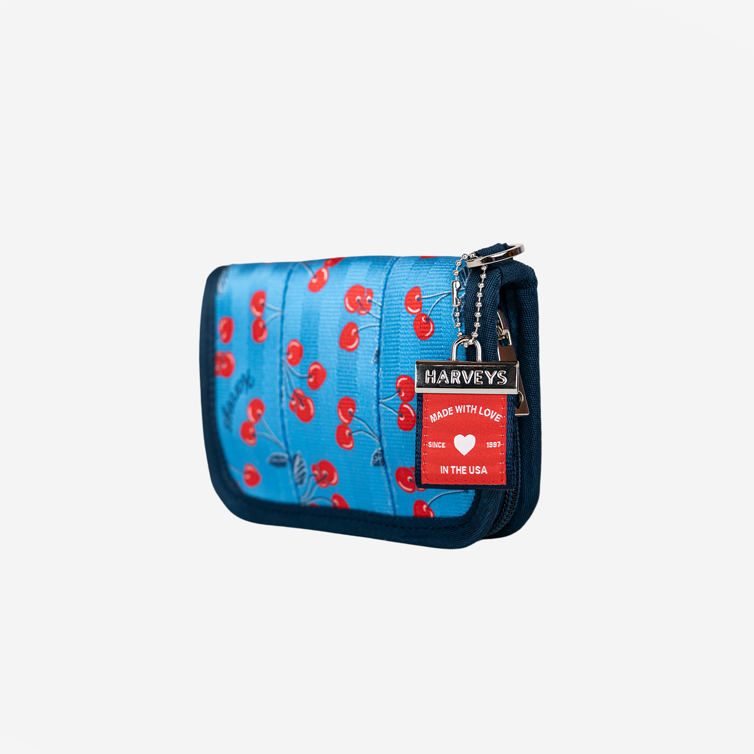 The side of the American Cherry Fun Size Wallet