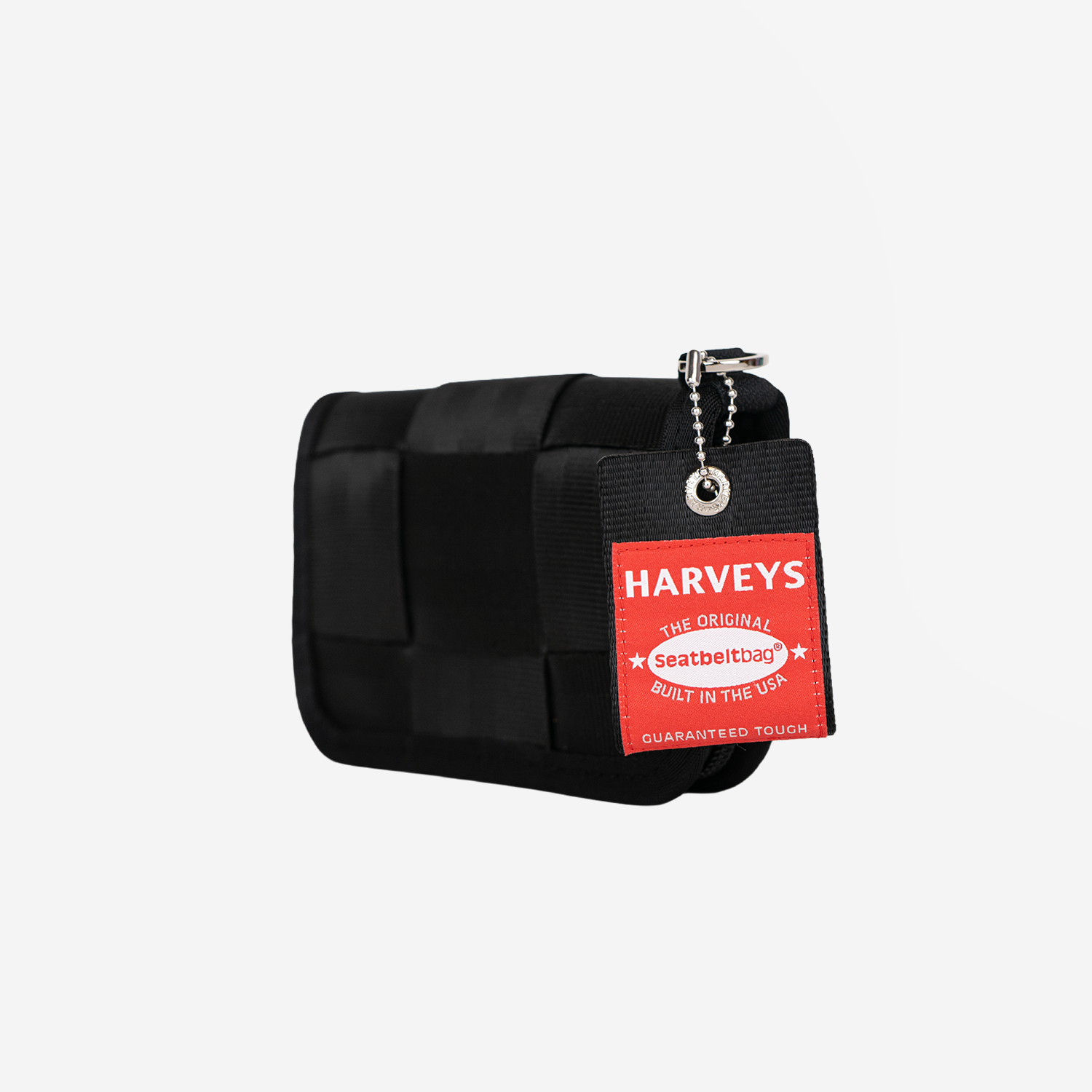 The side of the Black Fun Size Wallet