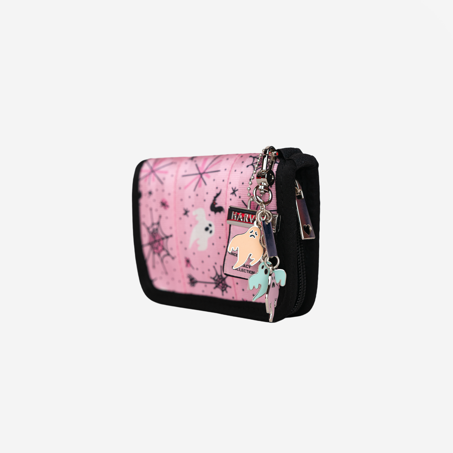 The side of a Fun Size Wallet in Pink-A-Boo