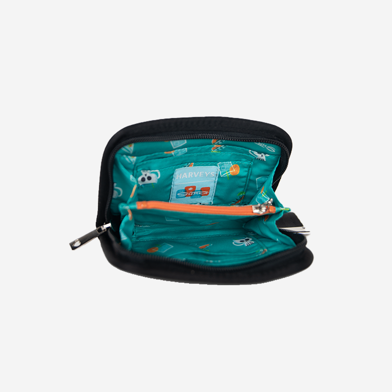 Lining inside view fun size wallet shag tiki