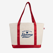 front view large canvas tote Harveys USA