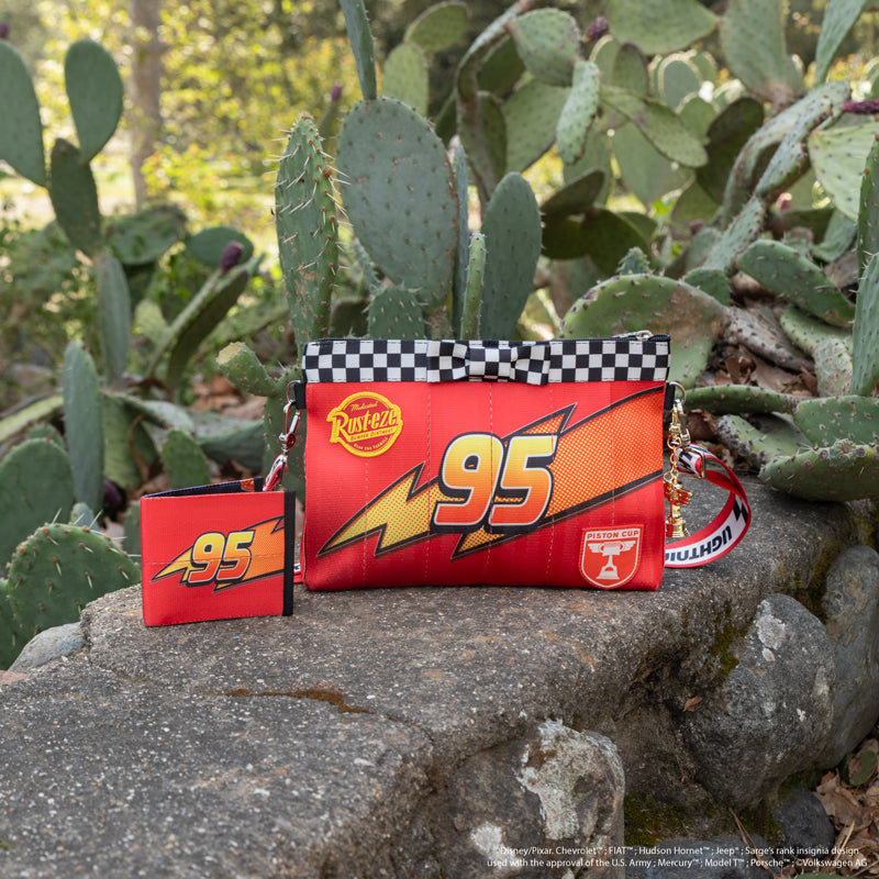 Lighting McQueen Bow Clutch and Billfold 