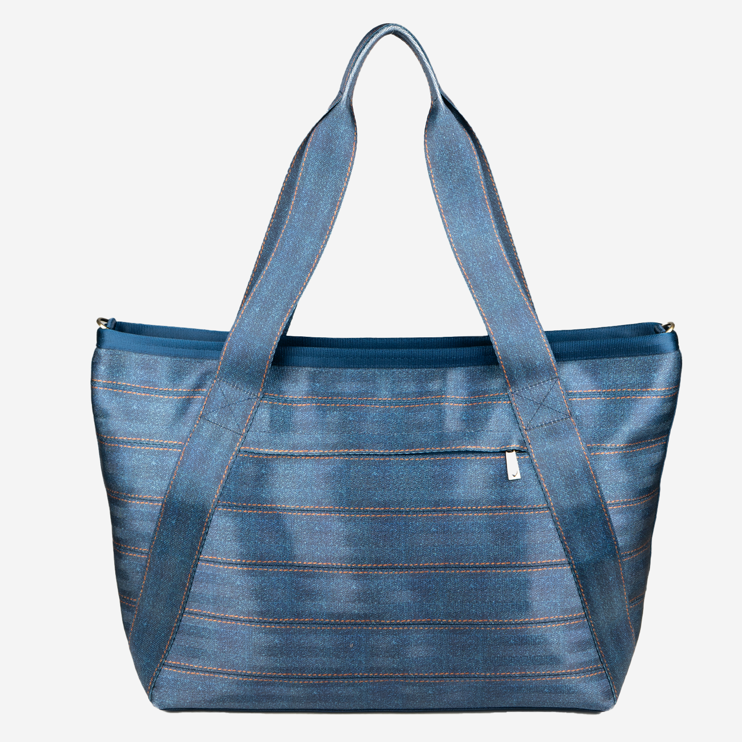 A Large Boat Tote in Denim
