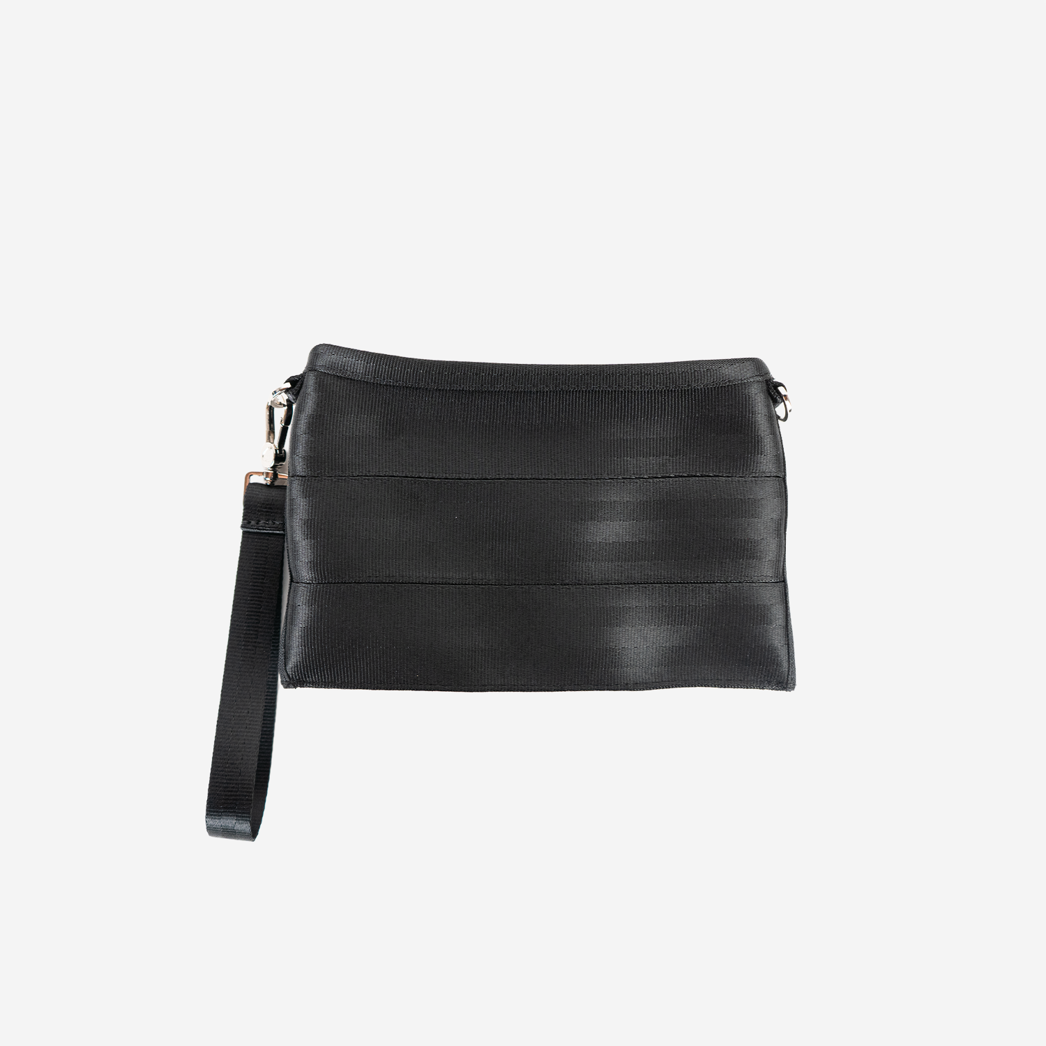 The back view of the Lola Wristlet in Black