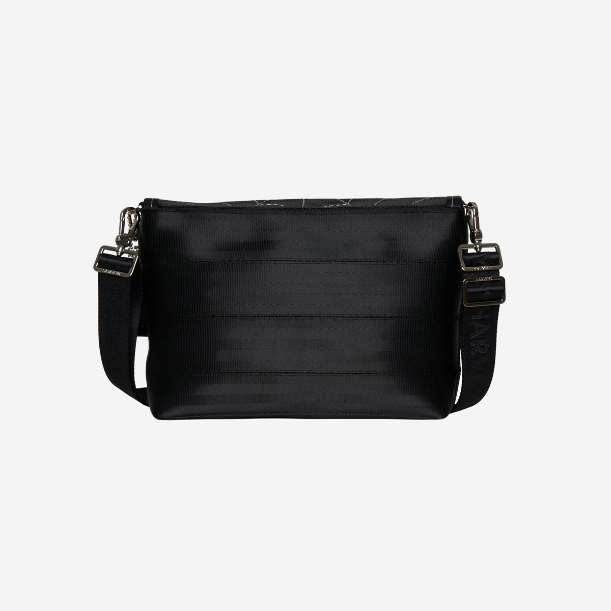 The back view of The Black Widow Medium Foldover Crossbody Collector's Series