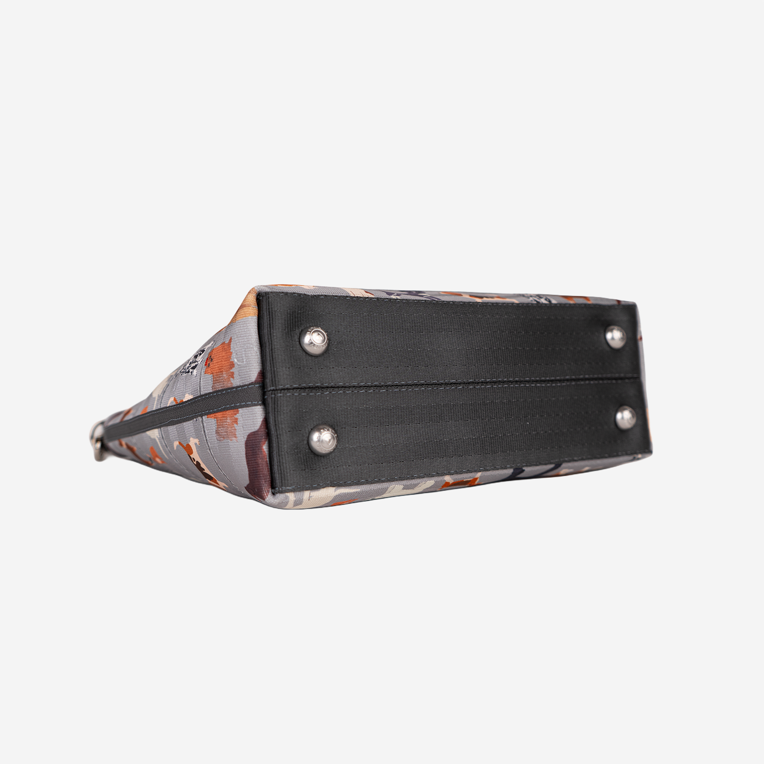 The bottom view of the Mini Streamline Tote in Top Dog