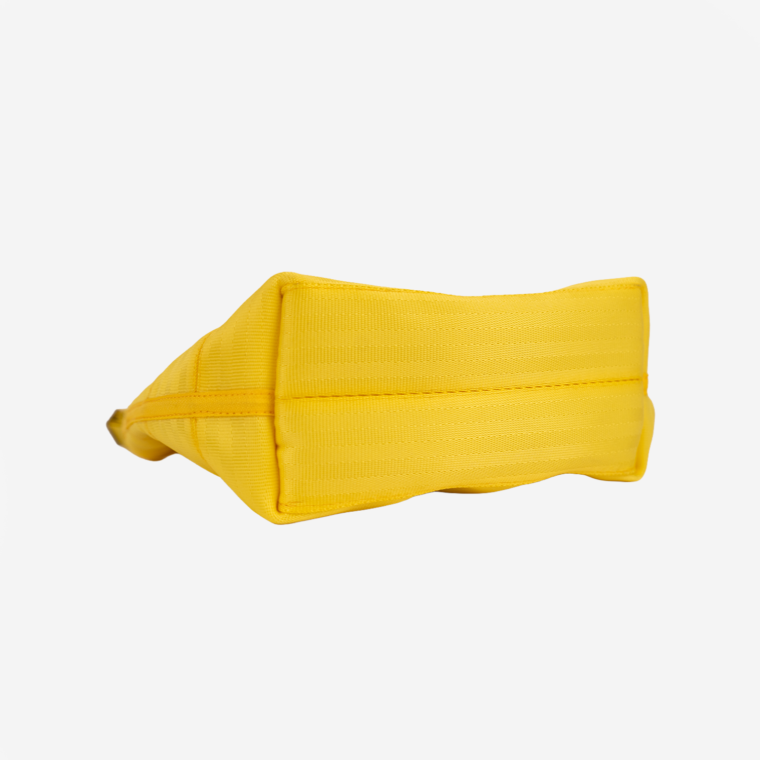 The bottom view of the Rosie Tote in Lemon