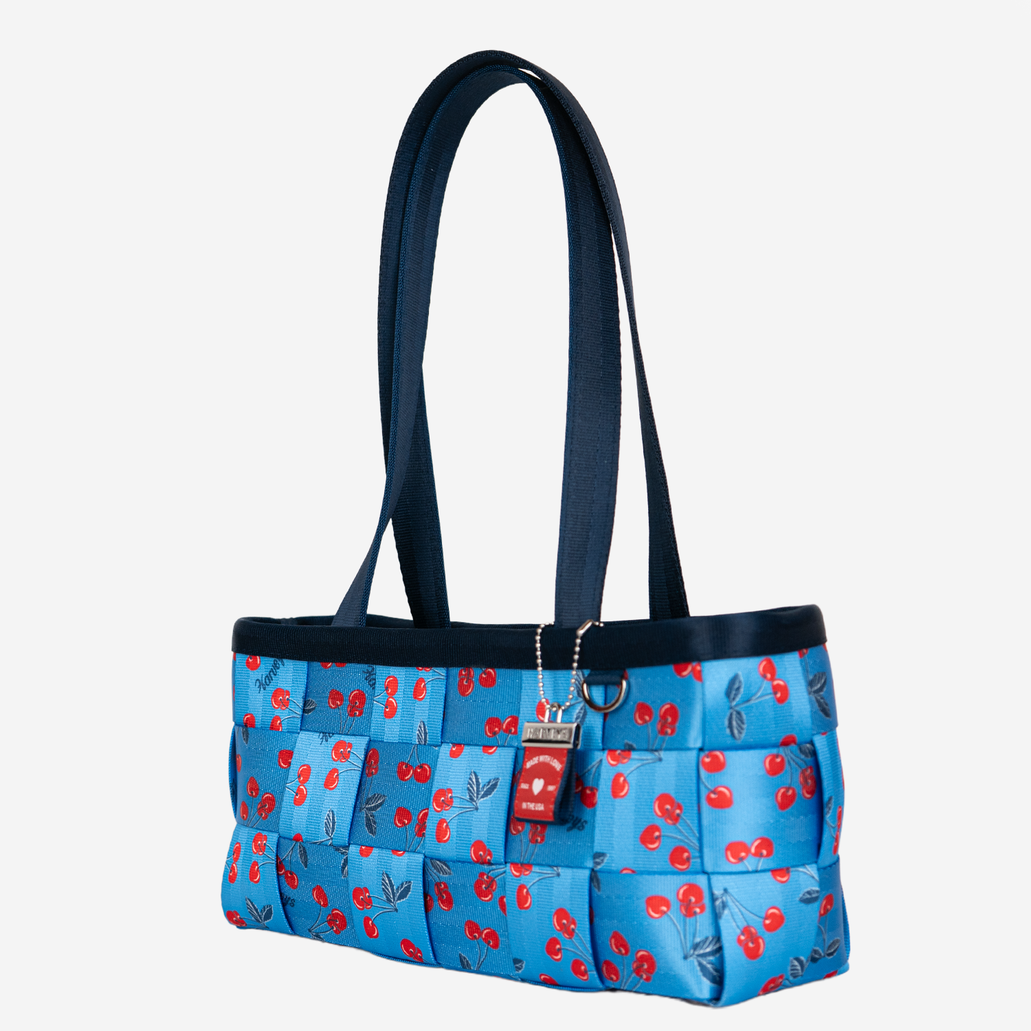 The side of the American Cherry Satchel