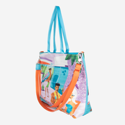Medium streamline tote Shag Martini Side view