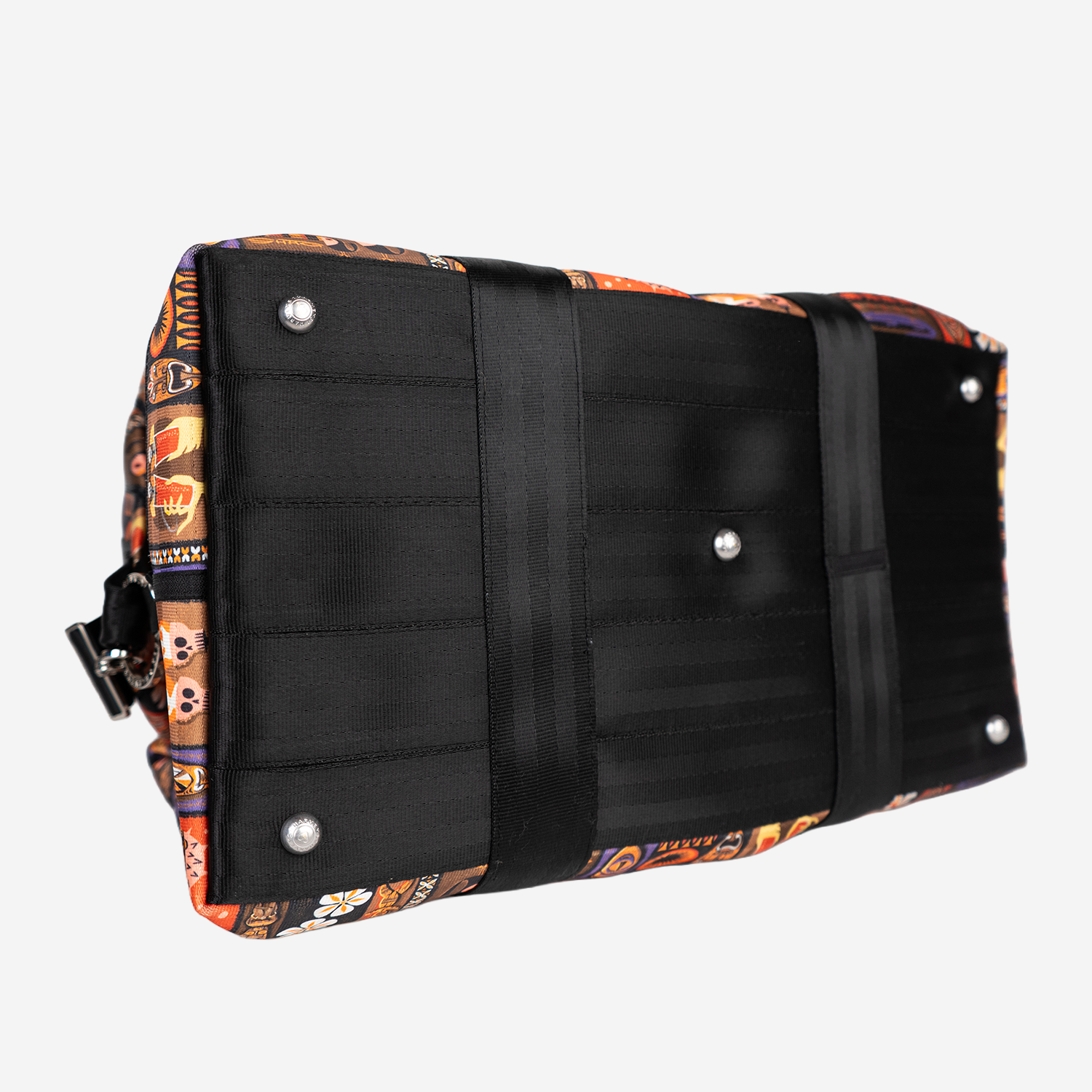 The bottom view of a Shag Tiki Tapa Weekender