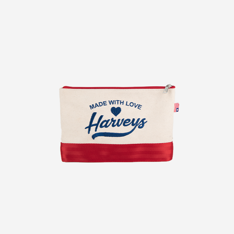 front view Canvas Pouch Harveys USA