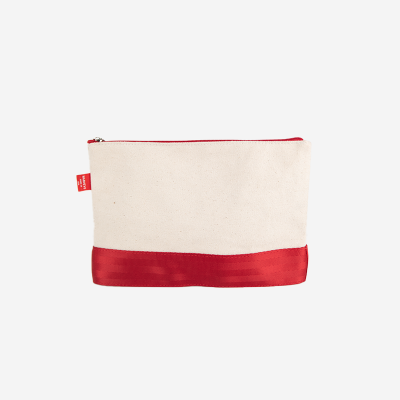 Harveys USA back view canvas pouch