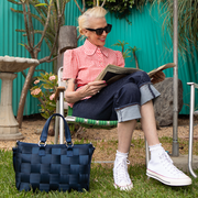 Lifestylecarriageringsatchelindigo