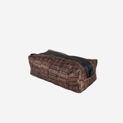 front view shag tiki dopp kit