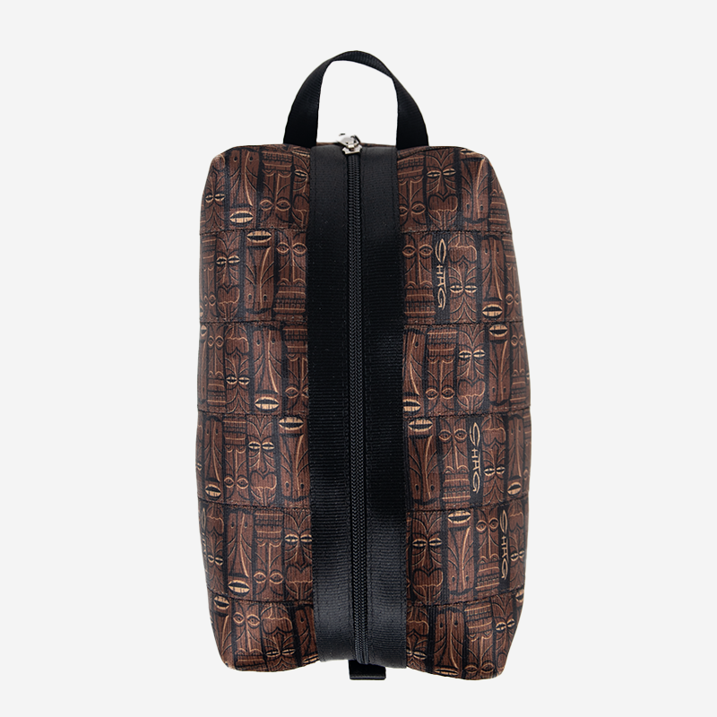 Top view dopp kit shag tiki