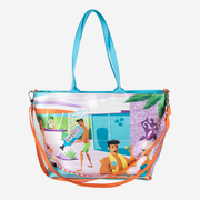 Shag Martini Front view Medium Streamline Tote