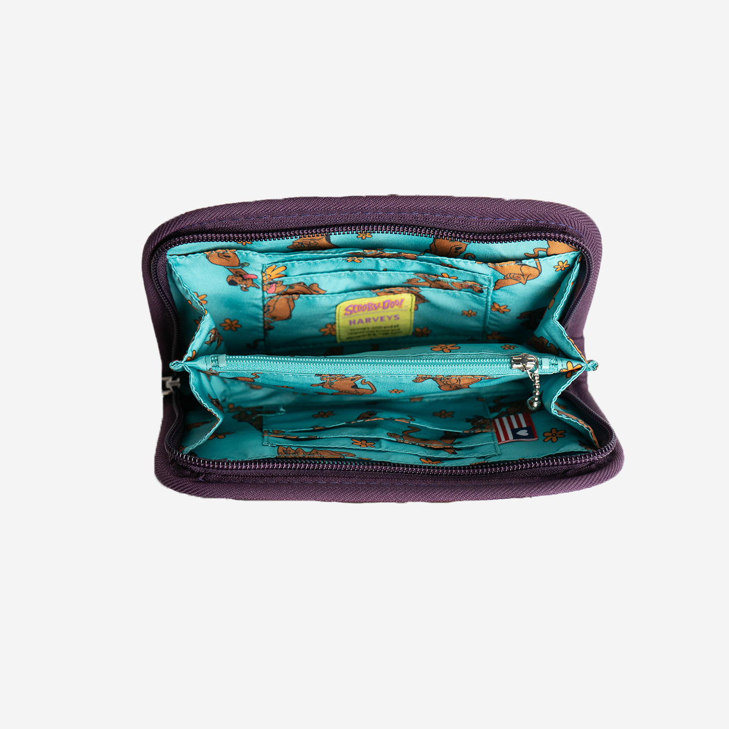 The inside of a Scooby-Doo Monsters Classic Wallet