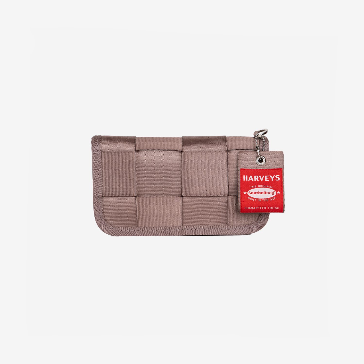 Front view of a Classic Wallet in Taupe