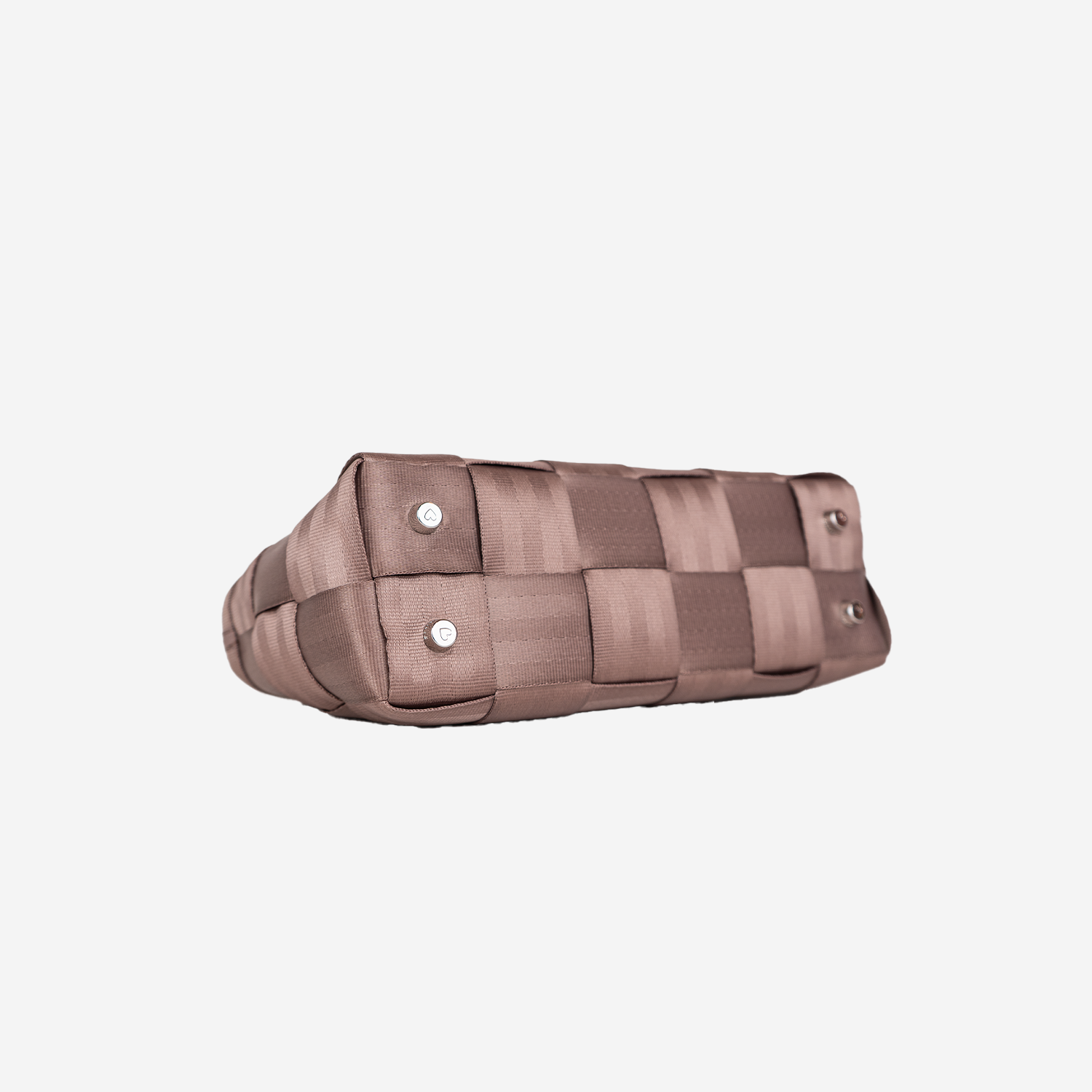 Bottom view of a Satchel in Taupe