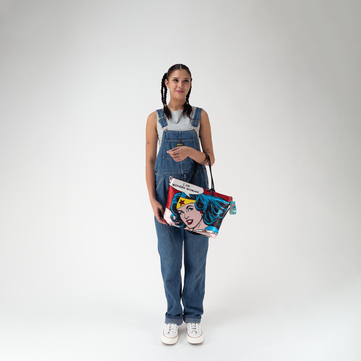 Wonder Woman Medium Streamline Tote on a model
