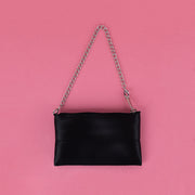 Coin Purse Black Pink Backgound