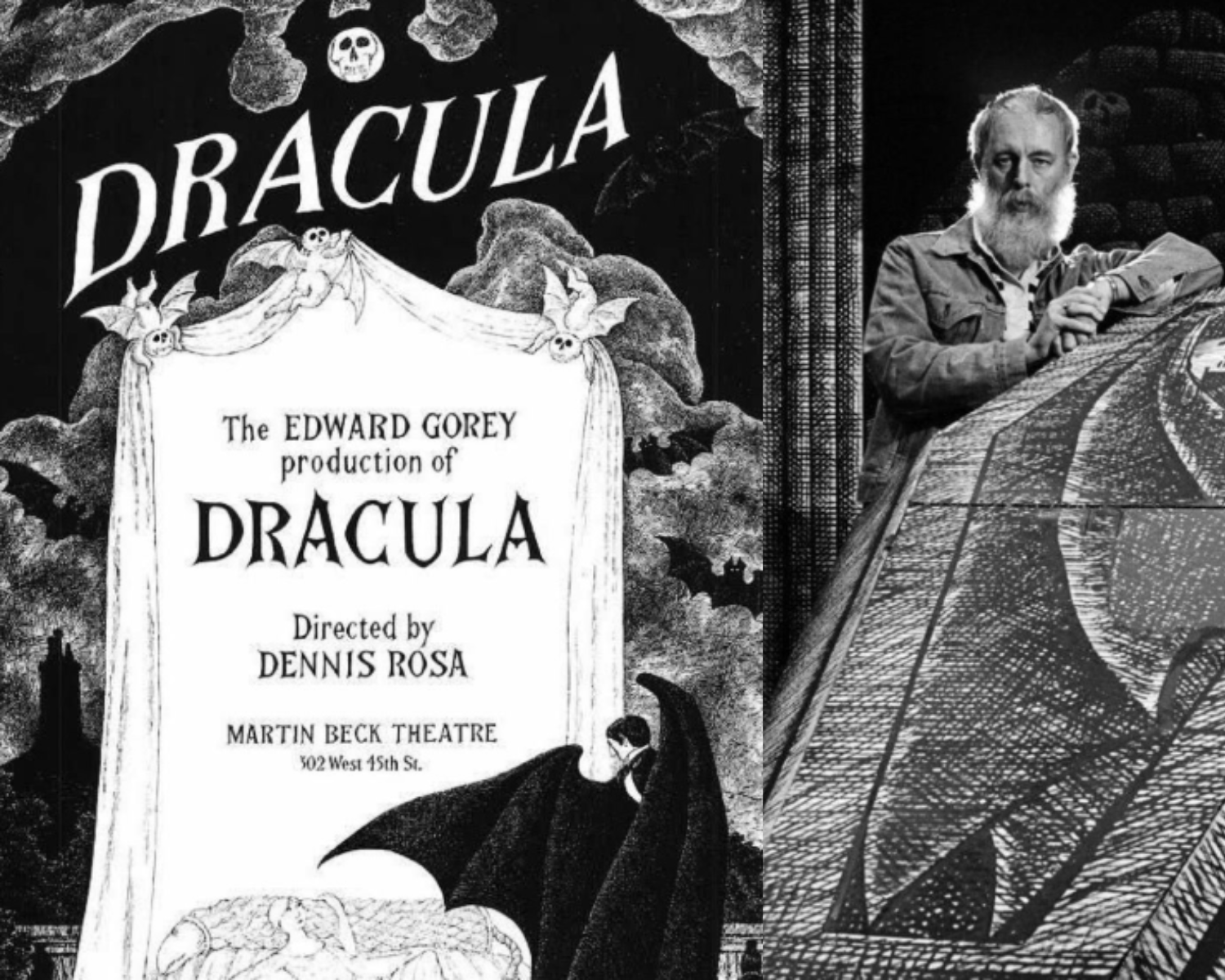 Meet Edward Gorey: The Artist Behind Our Most Delightfully Gothic Collection Yet