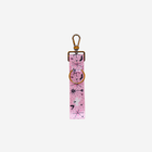 The front of a 4 Panel Keychain in Pink-A-Boo
