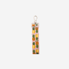 The back view of a Pineapple Paradise 4 Panel Keychain