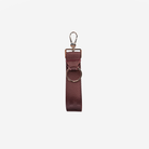 The front view of the 4 Panel Keychain in Merlot