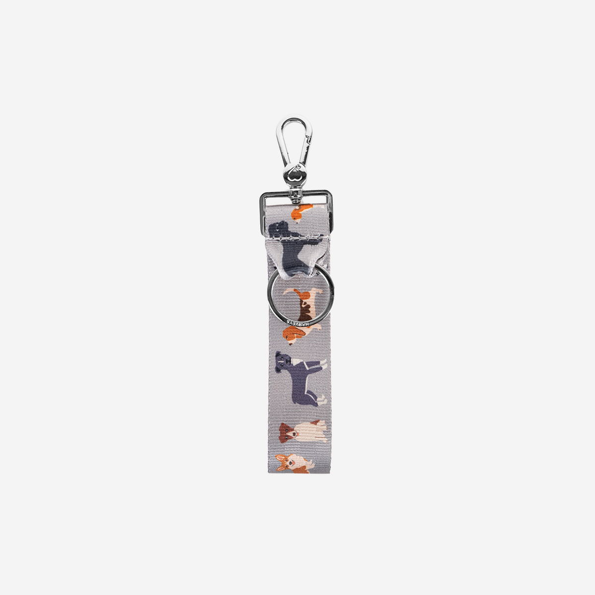 The front view of the 4 Panel Keychain in Top Dog