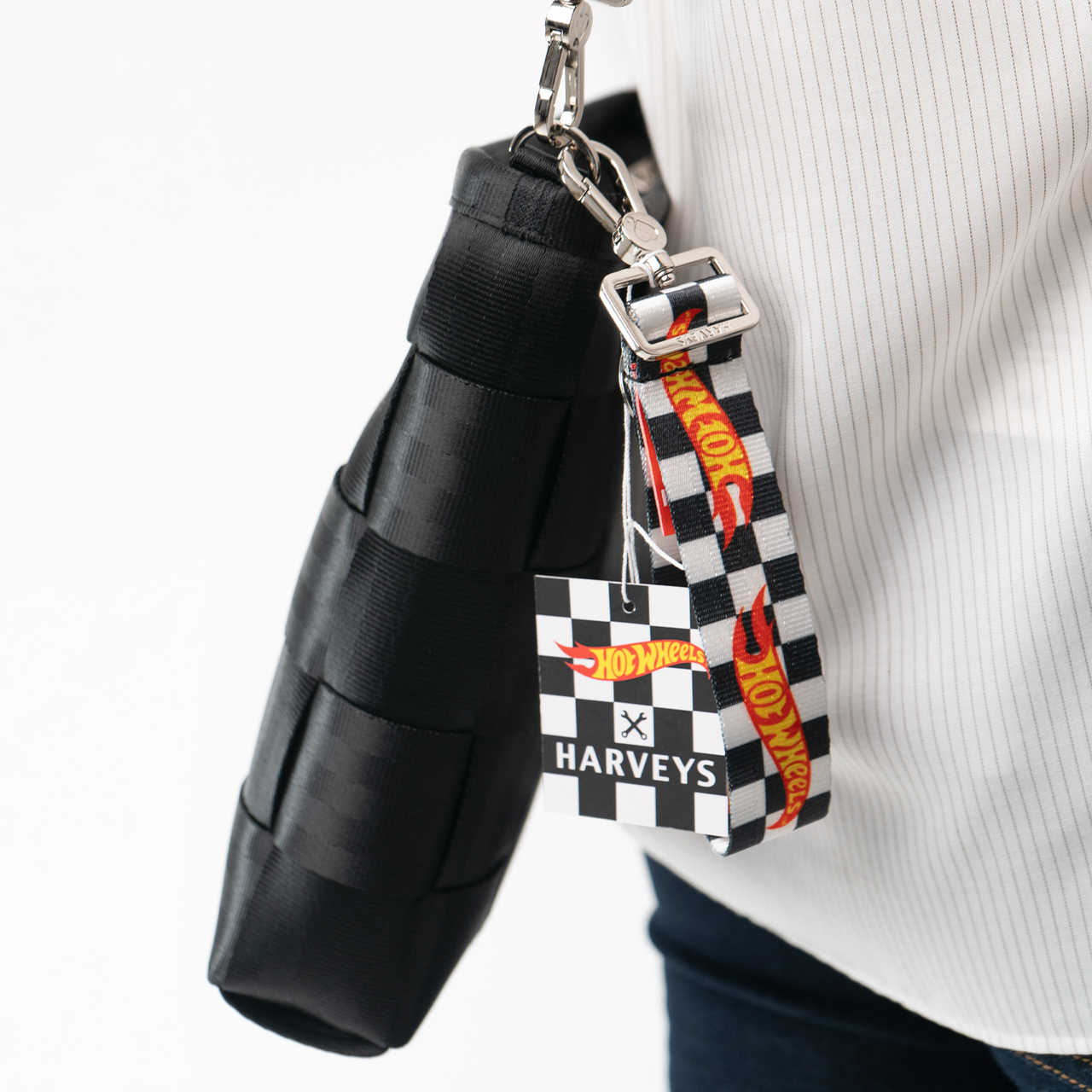 4 Panel Keychain / Hot Wheels Checkered