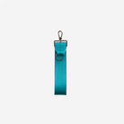The front view of 5 Panel Keychain in Aqua