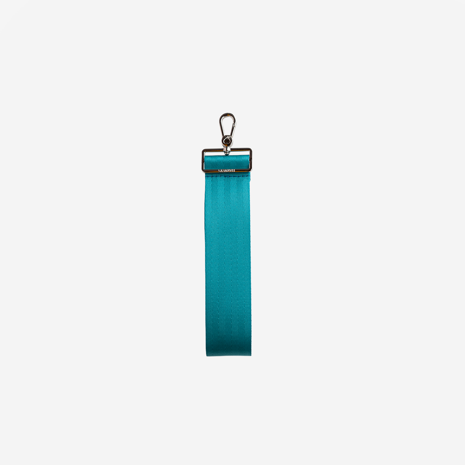 The back view of 5 Panel Keychain in Aqua