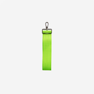 The back of a 5 Panel Keychain in Lime