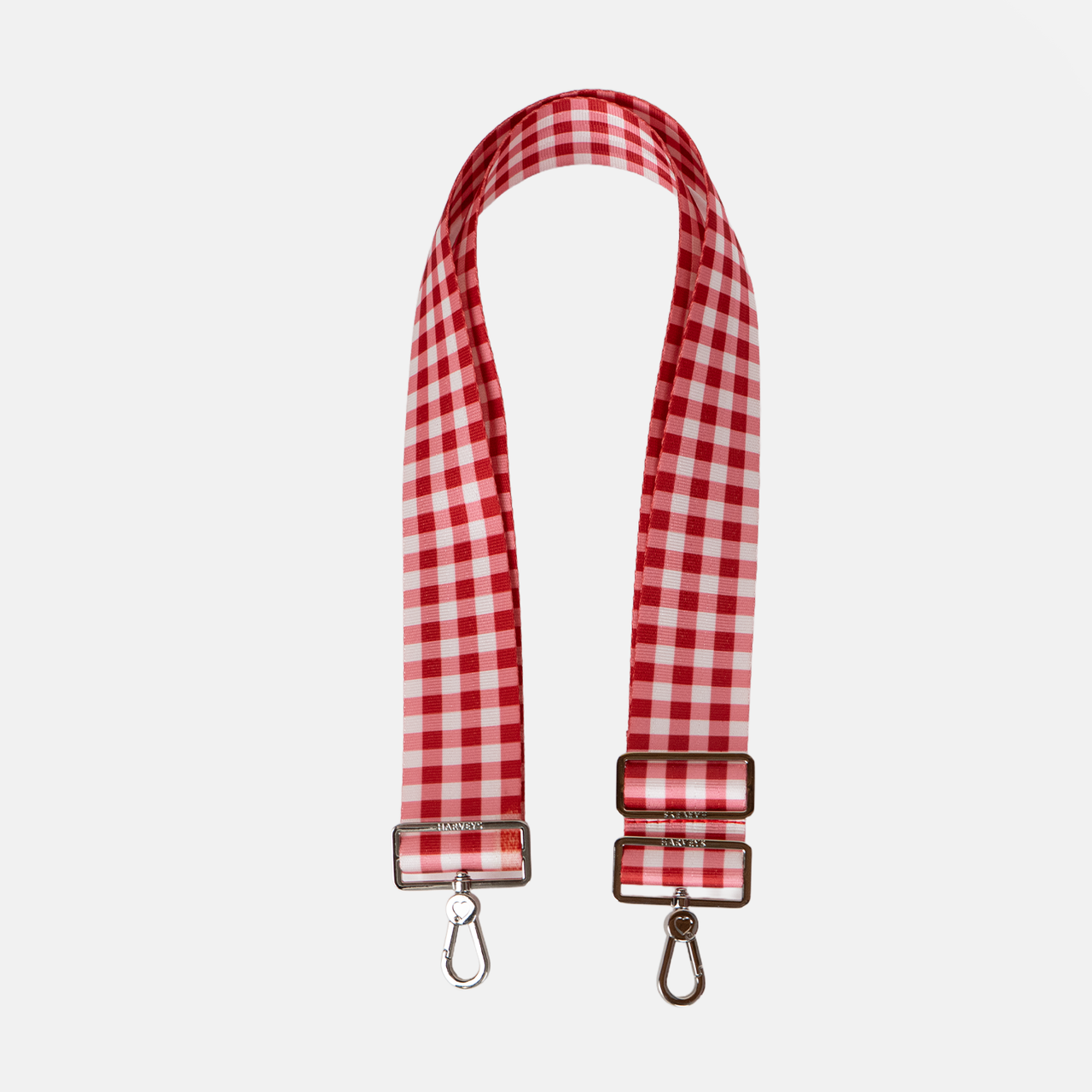 Front view of a Red Gingham 5 Panel Click N Carry