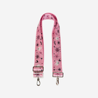 The front of a 5 Panel Click N Carry in Pink-A-Boo